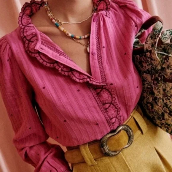 Sezane Mathilda Shirt - Picture 6 of 6